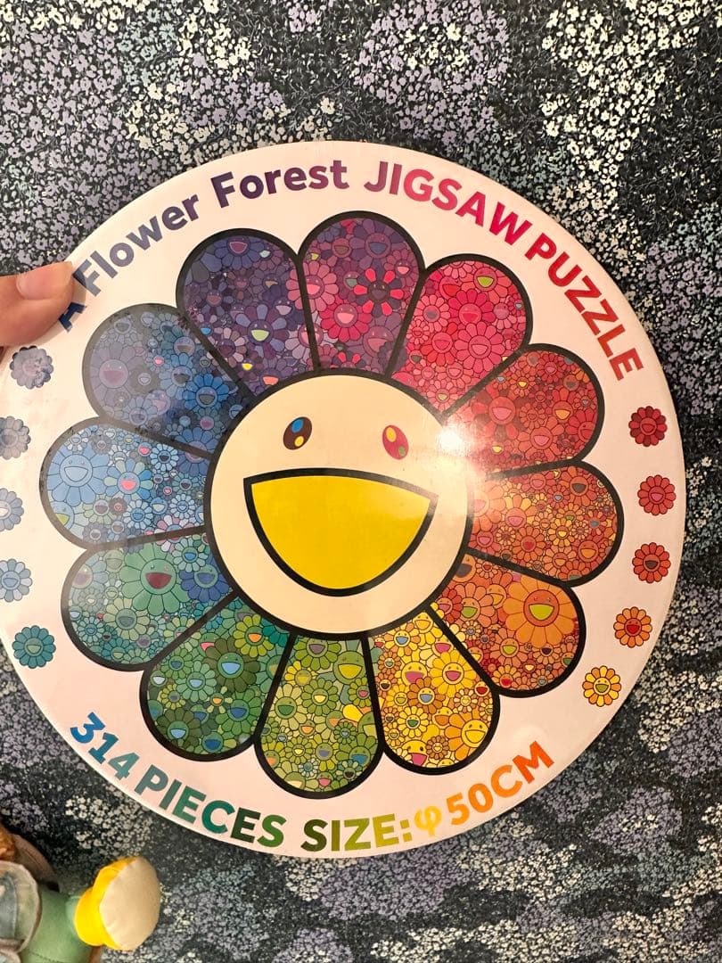 村上隆　フラワー　ジグソーパズル　新品　未開封