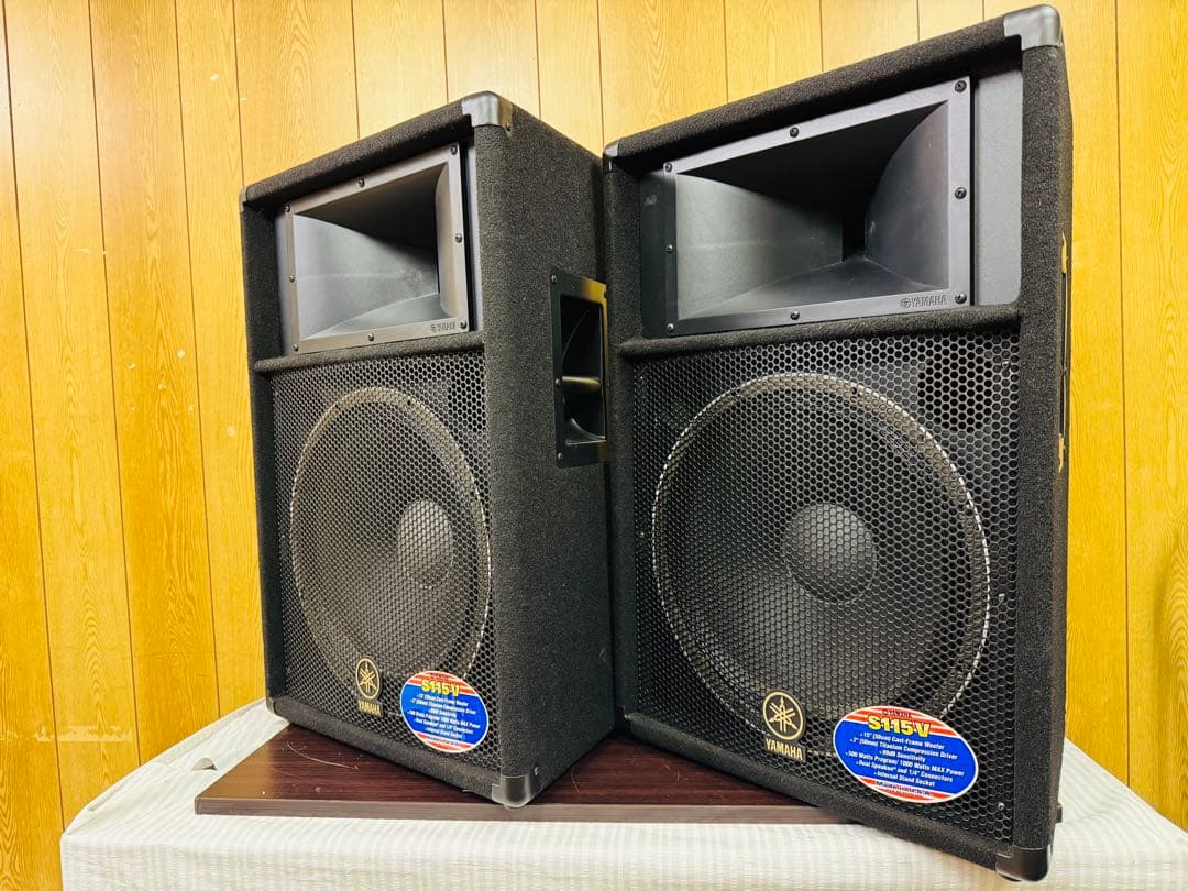 YAMAHA S115V 15インチ PA スピーカー ペア