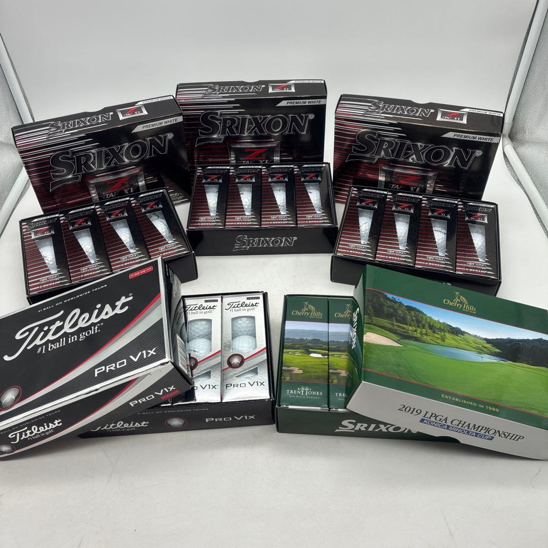 F*I様 ゴルフボール　まとめ　スリクソン　タイトリスト　 新品　未使用品