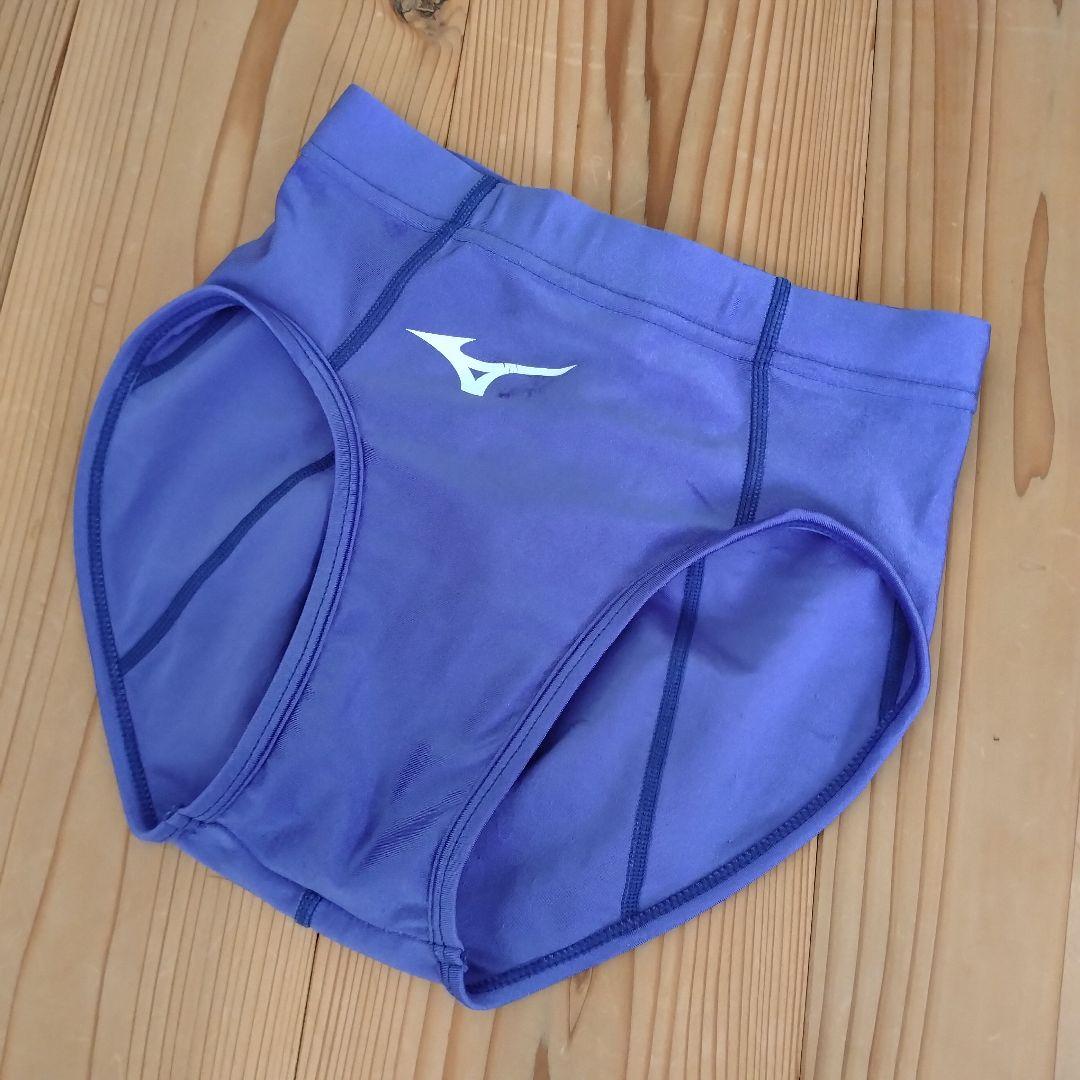 女子陸上ユニフォーム MIZUNO レーシングパンツ ブルー S
