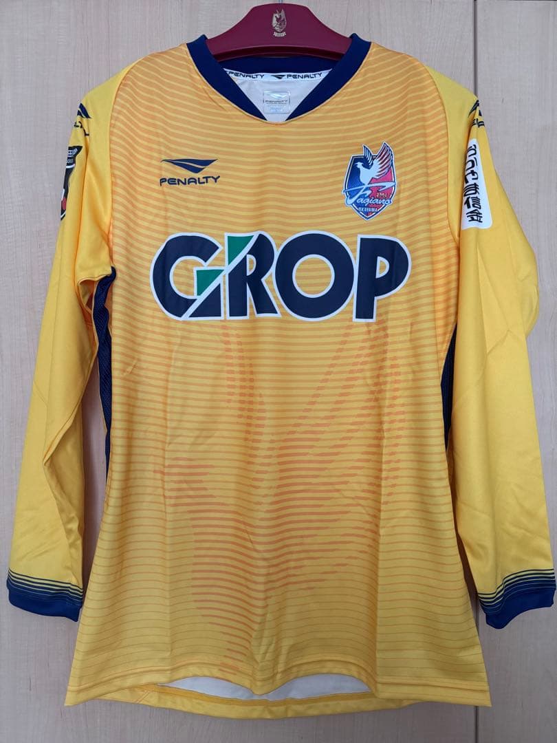 【非売品】ファジアーノ岡山 GK長袖ユニフォーム 2019シーズンモデル