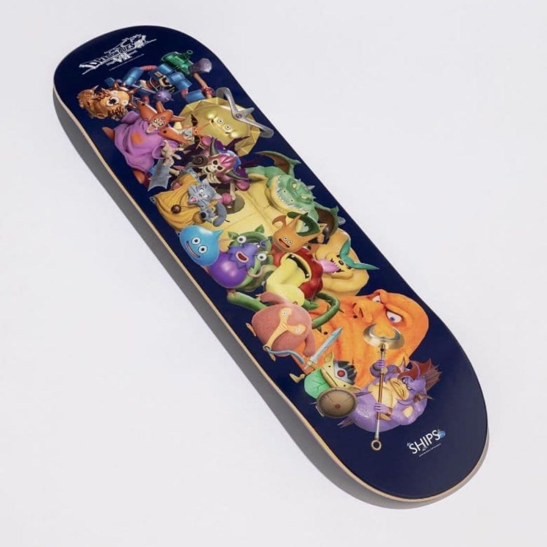 ドラゴンクエスト　シップス　ドラクエ　 SHIPS　コラボ　スケートデッキ