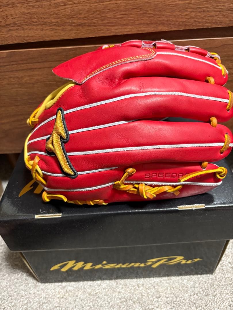 新品未使用　ミズノプロ　軟式左投　スピードレボ　高橋宏斗モデル