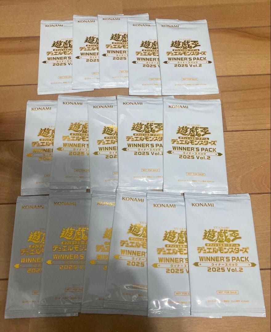 2025 VOL2 ウィナーズパック　16パック　未開封