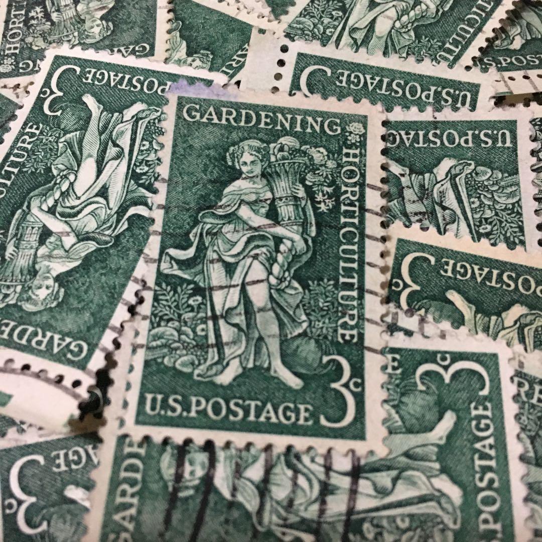 海外切手 人物100枚 同梱250円