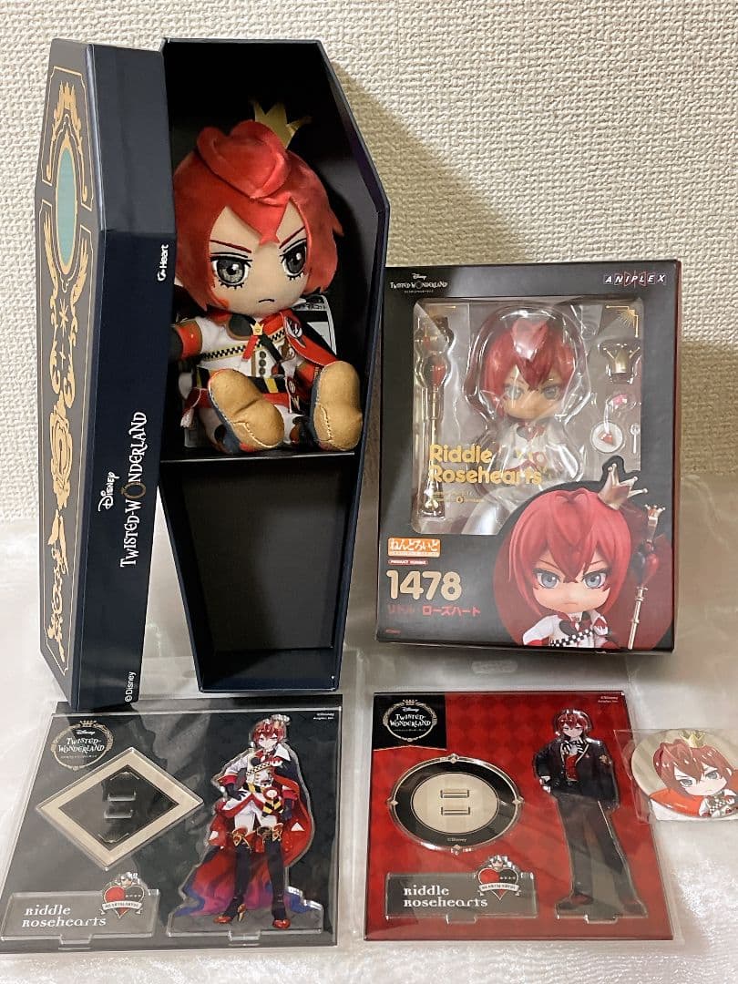 【新品未開封】リドル ねんどろいど 初回限定特典付き＆マグネットマスコット等