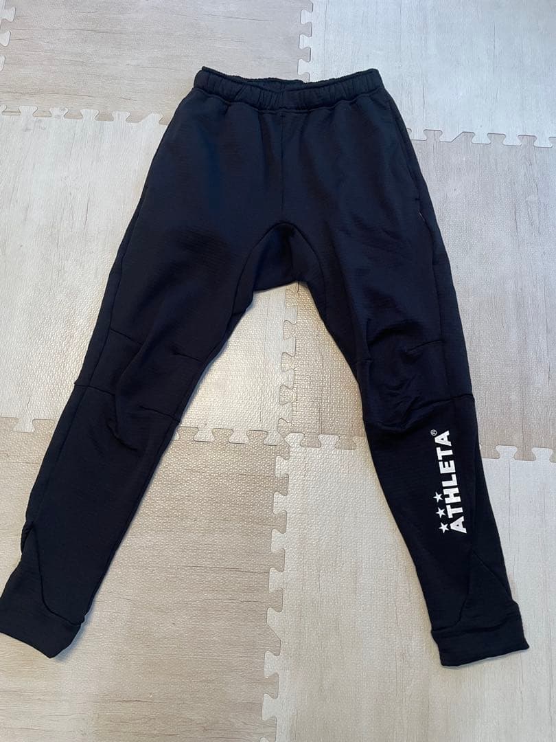 ATHLETA ピステ上下 Lサイズ ブラック　冬用ウェアセットアップ　Mサイズ