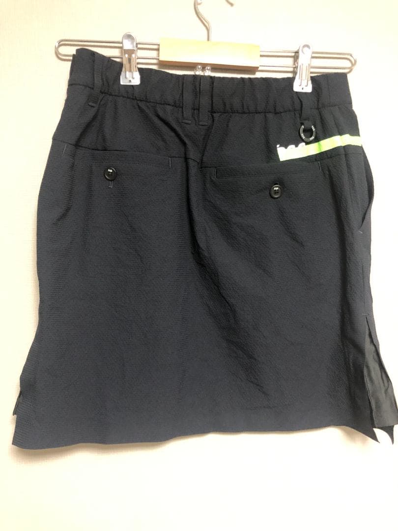 未使用 PGG スカート蛍光 リフレクターレディース 0 S ネイビー 紺