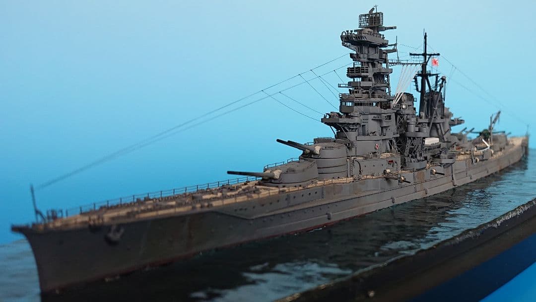 1/700 戦艦榛名 塗装済完成品