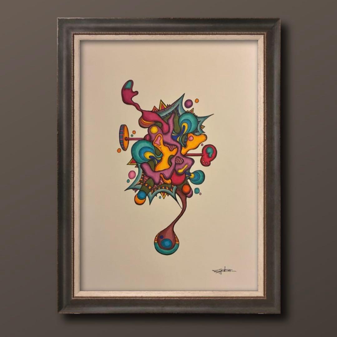 【純愛】syoboart オリジナル絵画　原画/A4