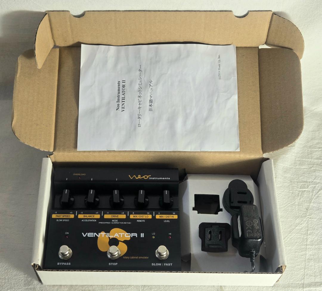 ★新品同様品★ Ventilator II ロータリースピーカーシミュレーター