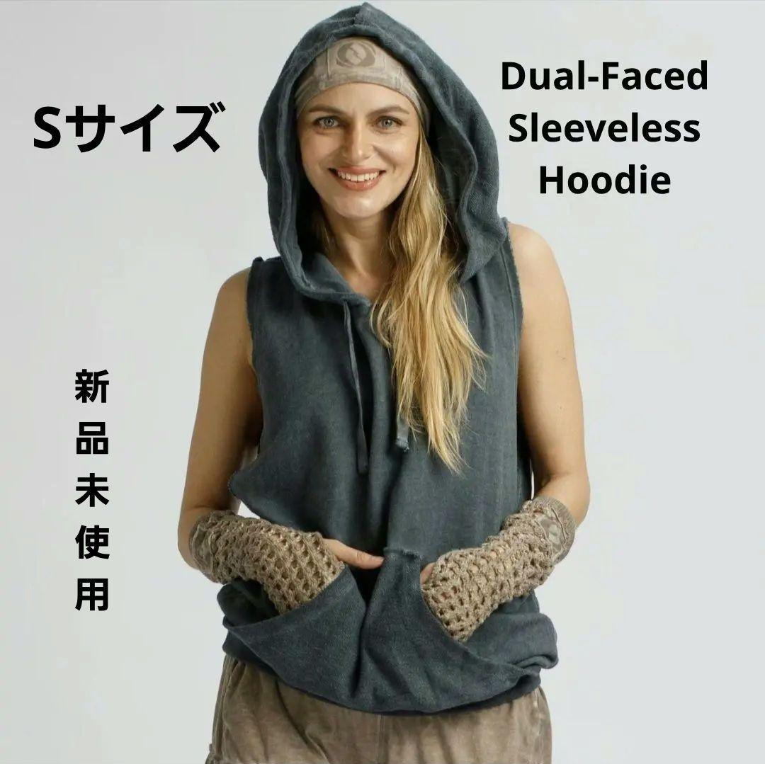 【新品】salsation サルセーション フーディ ブルーデニム Sサイズ