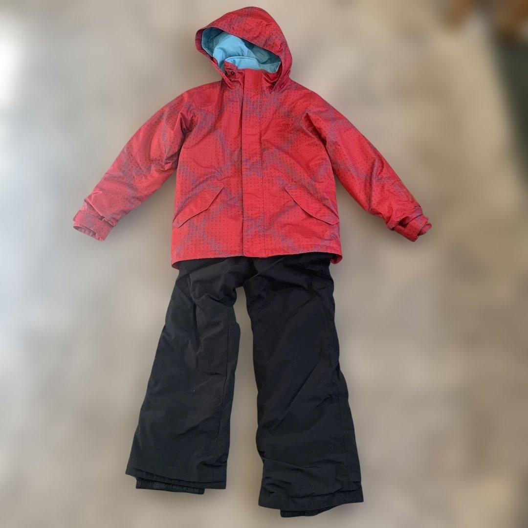 Burton スノーボードウェア M 140cm赤/黒