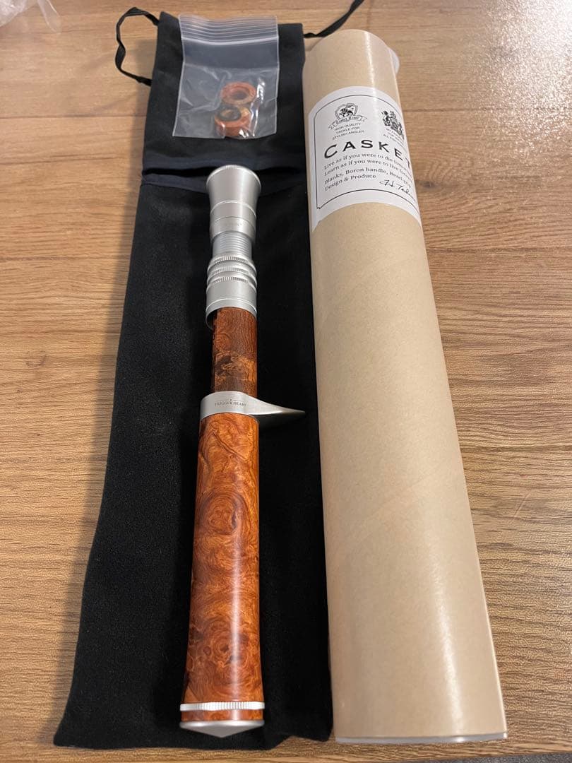 カスケット　ベゼルグリップトリガー　花梨