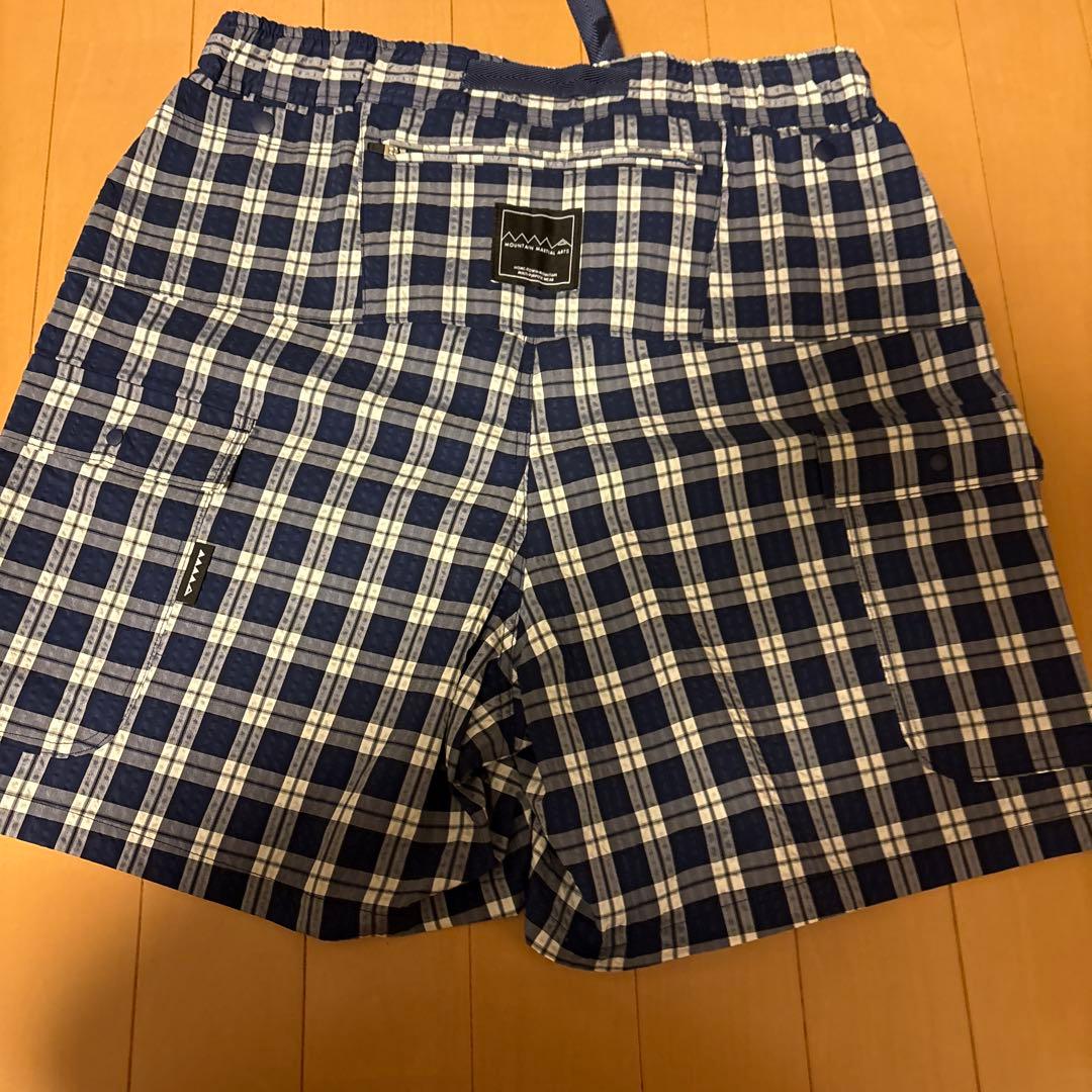MOUNTAIN MARTIAL ARTS チェック柄ショートパンツ