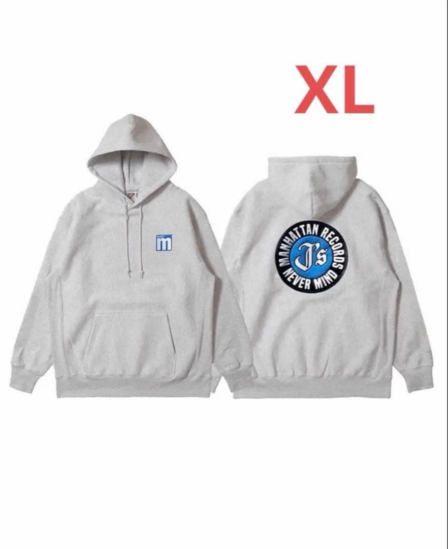 [J's] JSF x Manhattan Recordsフード付きパーカーXL
