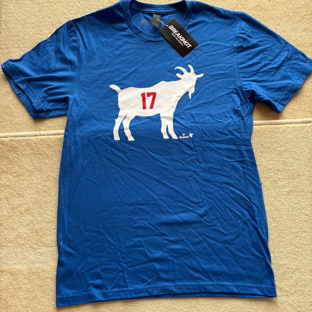 ドジャース 大谷翔平 ヤギ　GOAT Tシャツ　Sサイズ　新品未使用