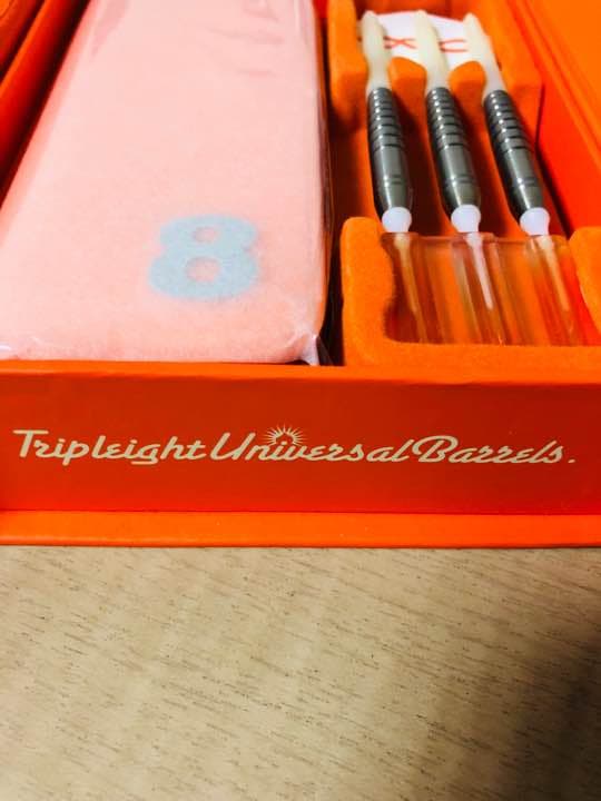 ダーツバレル TRIPLEIGHT TYPE J 安食賢一モデル (未使用品)