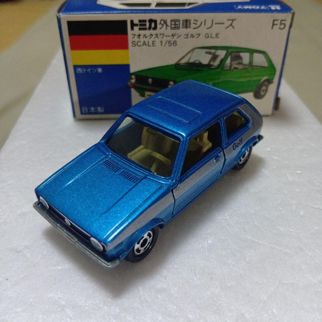 トミカ青箱　フォルクスワーゲン ゴルフ GLE 1/56　日本製　外箱共に極上品