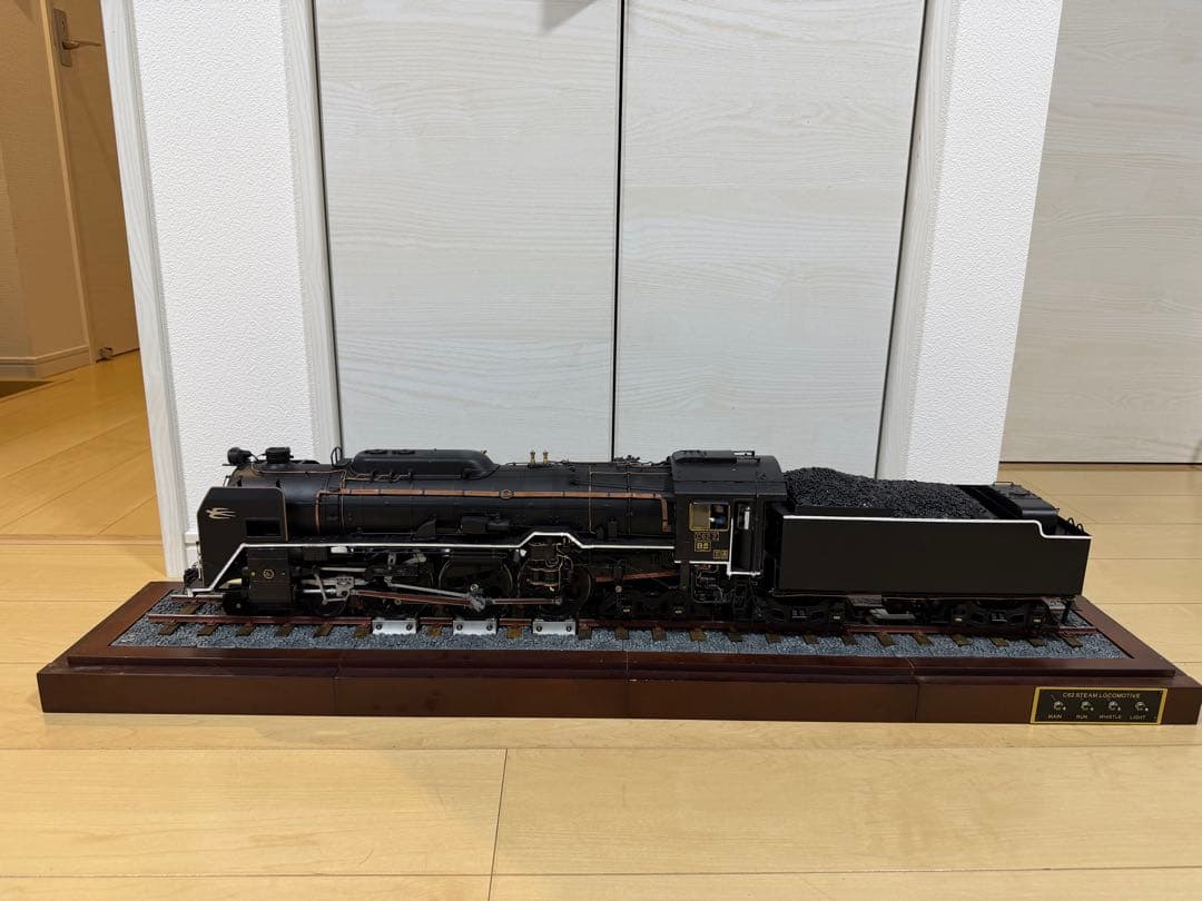 【完成品】デアゴスティーニ　週刊パーツ付クラフトマガジン 蒸気機関車Ｃ６２を作る