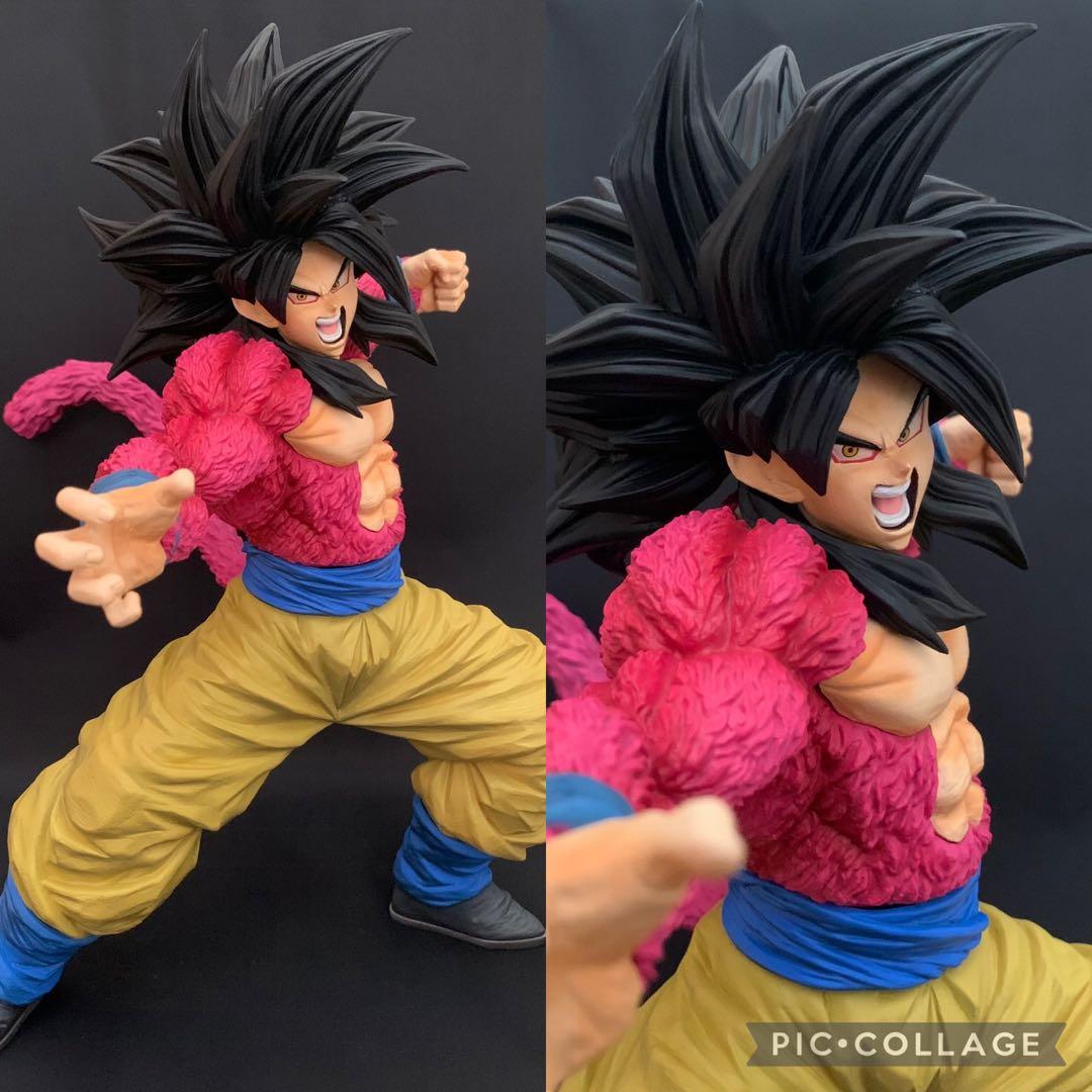 SMSP 一番くじ ドラゴンボール 孫悟空 超サイヤ人4 フィギュア リペイント