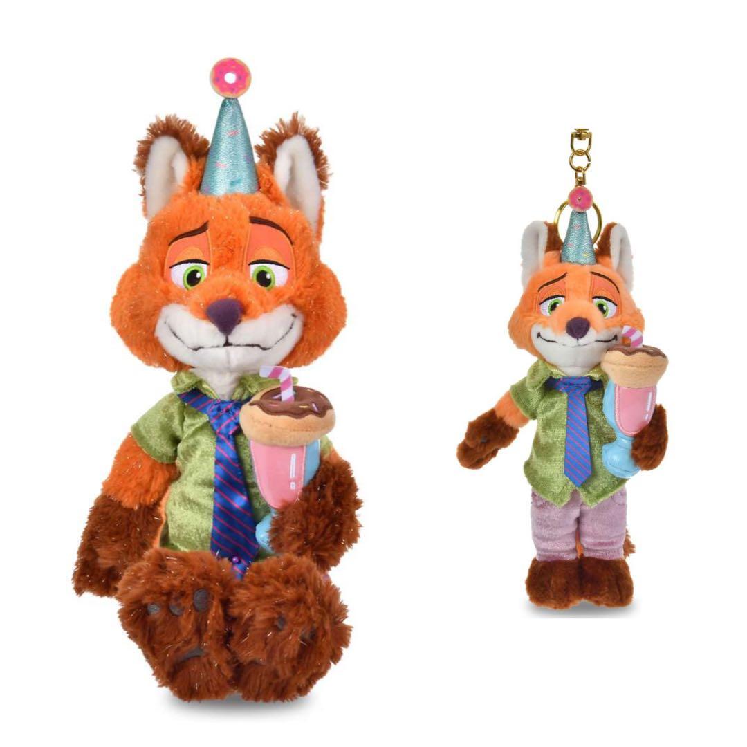 ニック・ワイルド ぬいぐるみ キーホルダー・キーチェーン　ズートピア