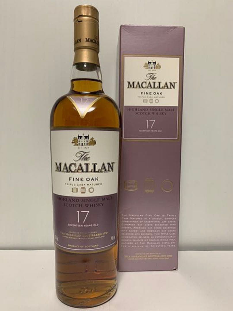 マッカラン ファインオーク 17年【未開封 箱付き】
