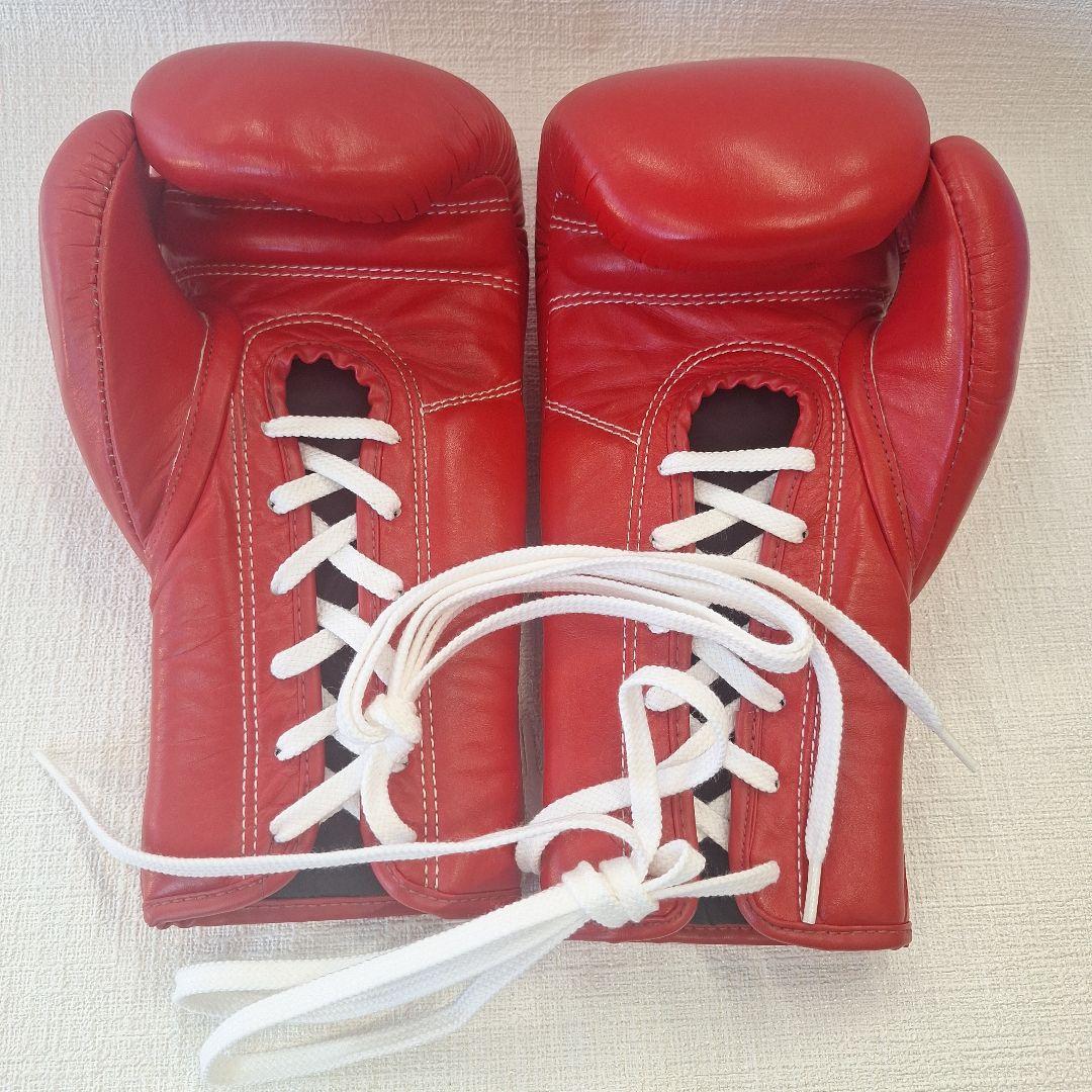 WINDY ボクシンググローブ 8 oz 赤 中古・美品①