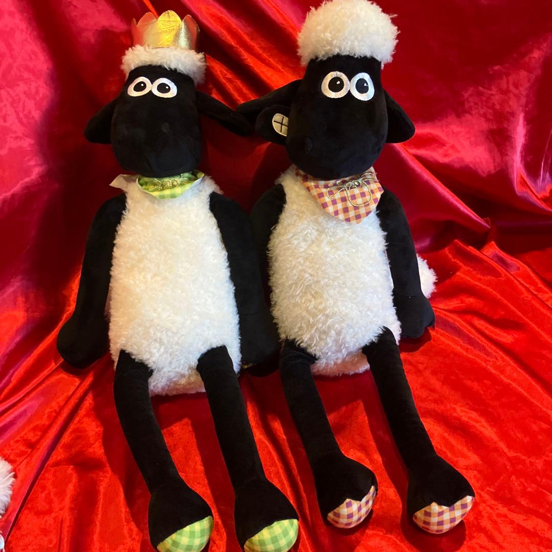 ひつじのショーン　大きなぬいぐるみいっぱい！絵本などおまけあり　即購入OK！