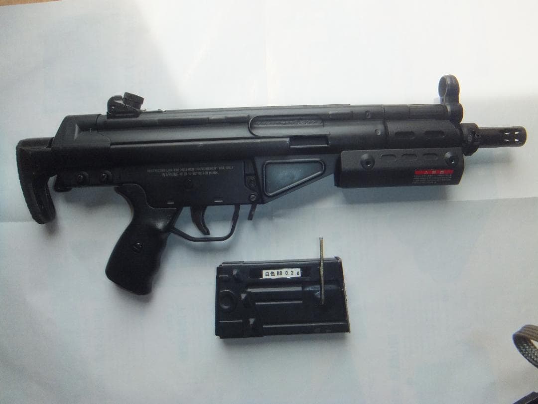 マルイ電動ガンG3SASHCとマルシンCO2ガスブローバクハンドガンFN5-7