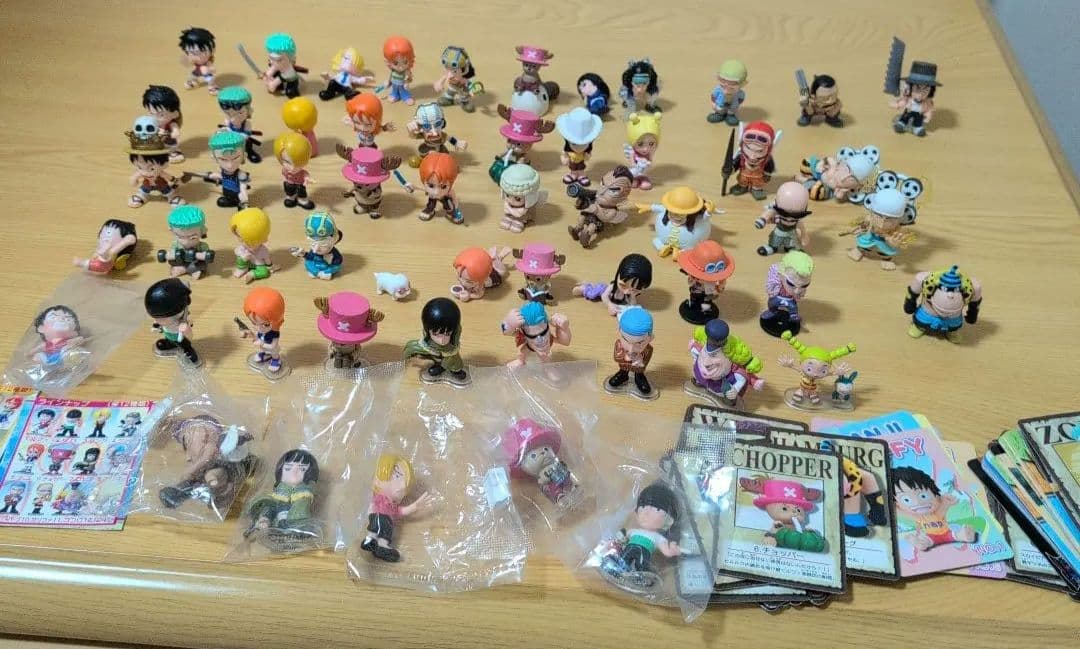 美品　ワンピースフィギュアコレクション　50体＋5体&カード　セット