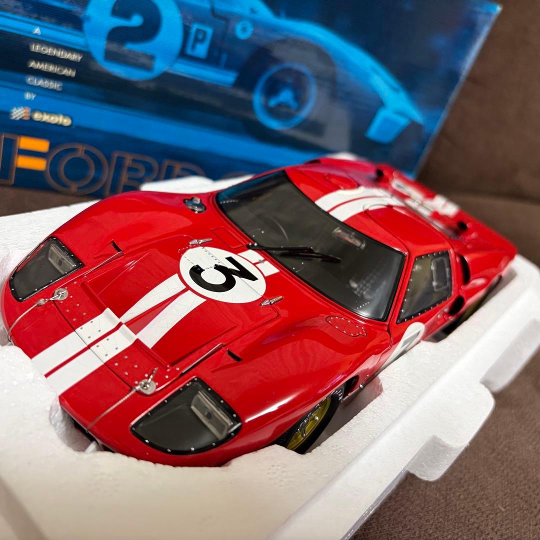 エグゾト Ford GT40 ミニカー1:18