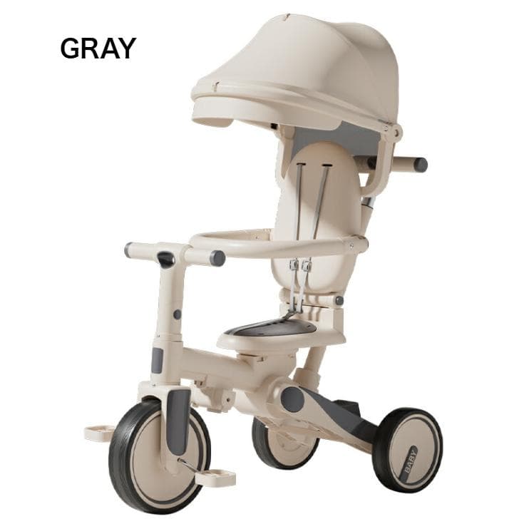 7in1 折りたたみ式三輪車 6ヶ月-6歳対応 GRAY