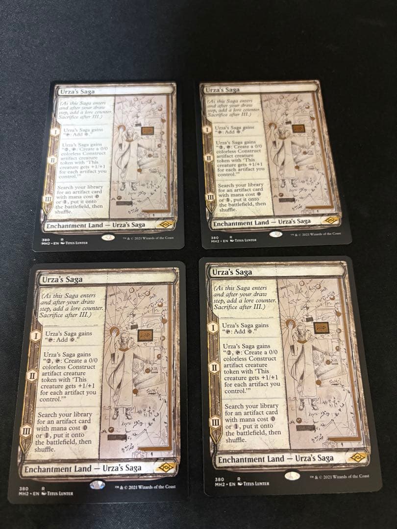 スケッチ ウルザの物語/Urza's Saga 4枚セット