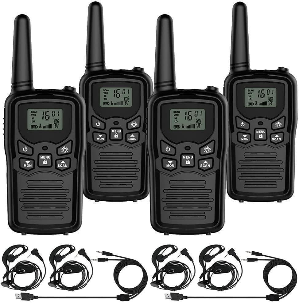 【M2800-115-89】トランシーバー 4台セット　無線機 免許不要 本体