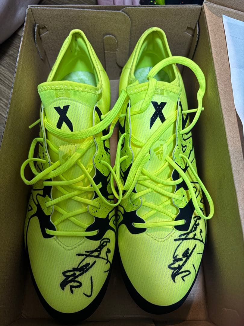 川又 堅碁　サイン入りシューズ