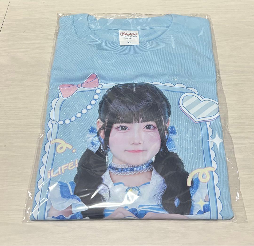 iLife! 虹羽みに オンラインくじ A賞実写Tシャツ