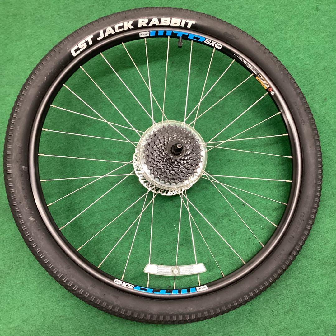 アルミリム　後輪 27.5x2.10 タイヤ 外装8段 ディスク 27.5インチ