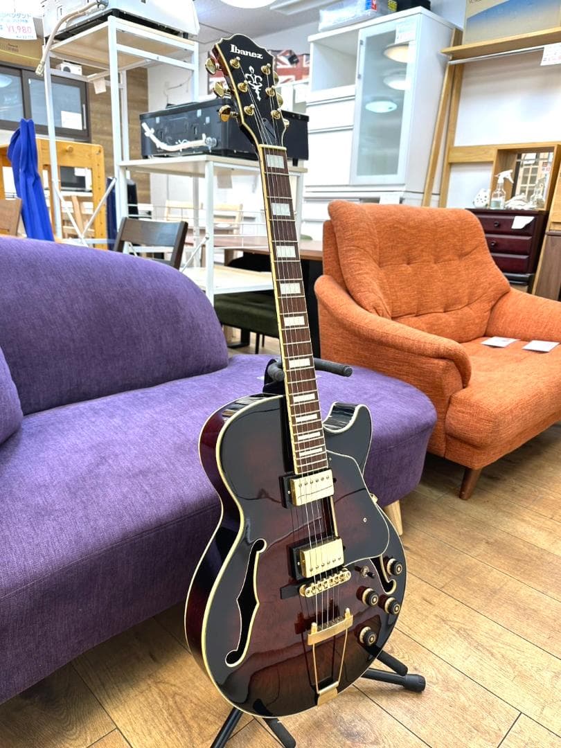 ♪Ibanez AG95-DBS-12-05 フルアコースティックギター♪