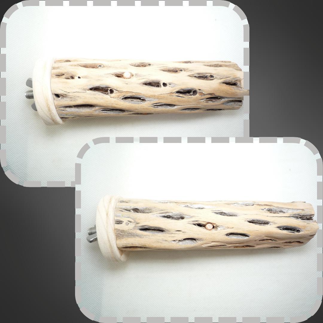 鳥用品　止まり木　カクタス　スケルトン　パーチ　太めNo.239