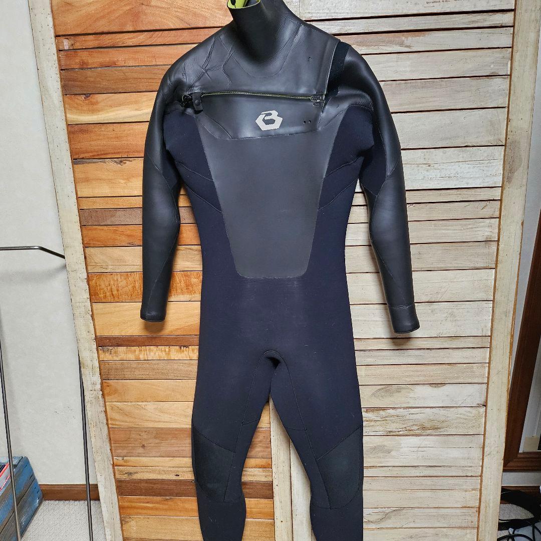 BEWET フルスーツ ウェットスーツ 黒 ノンジップ 裏地起毛 XL程？