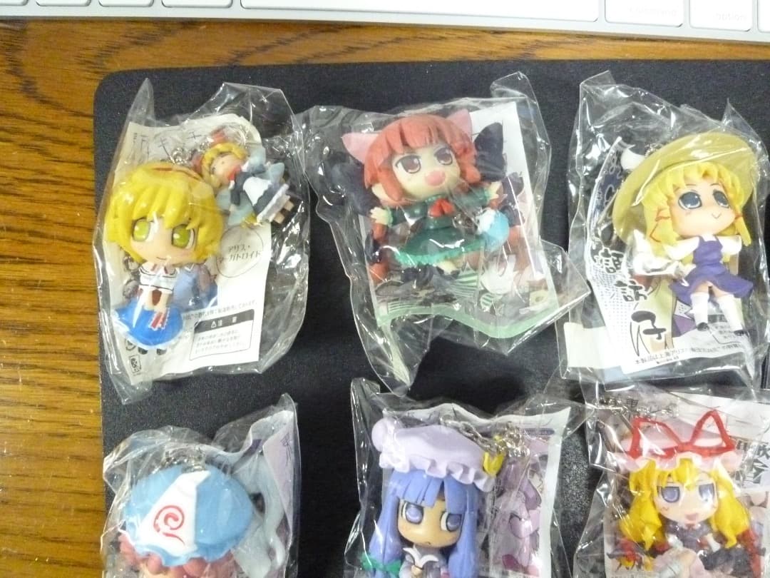絶版　茜屋さんデザイン　東方マスコット　キーチェーン　10種まとめて