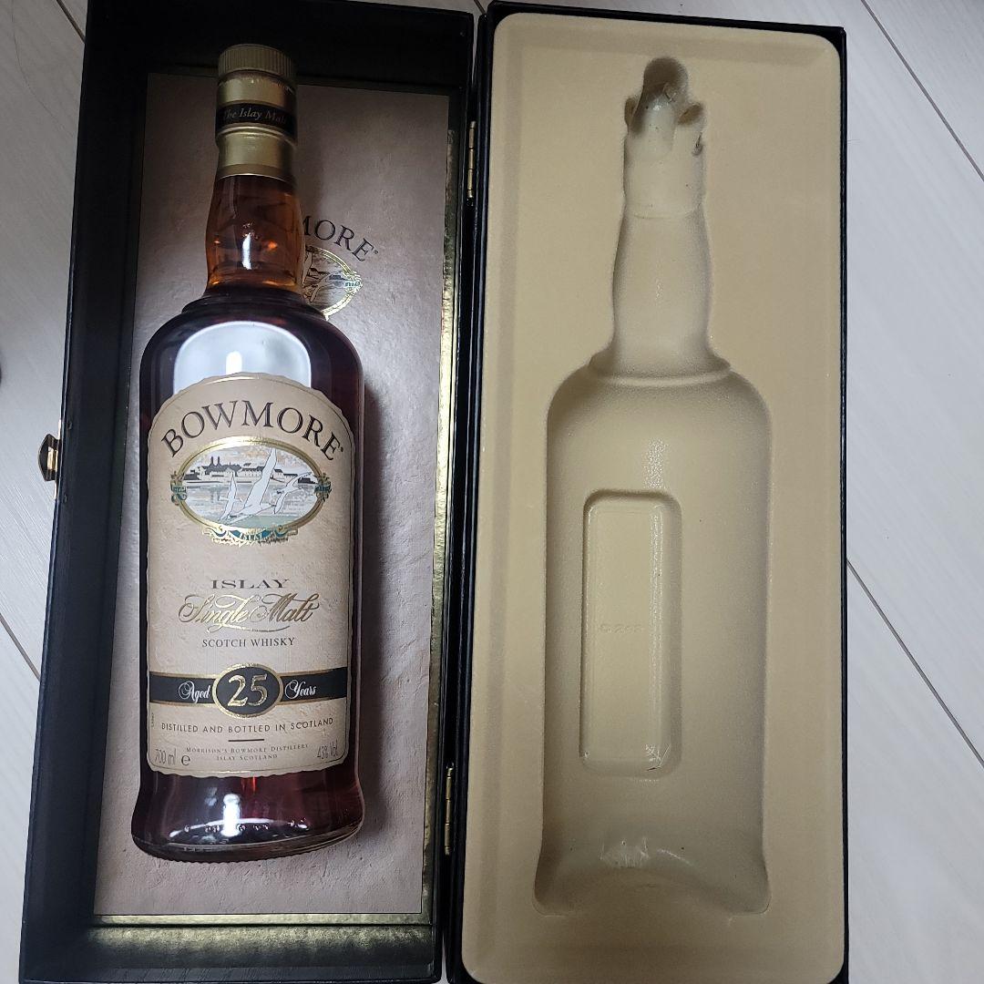BOWMORE 25年 スコッチウイスキー ギフトボックス付き