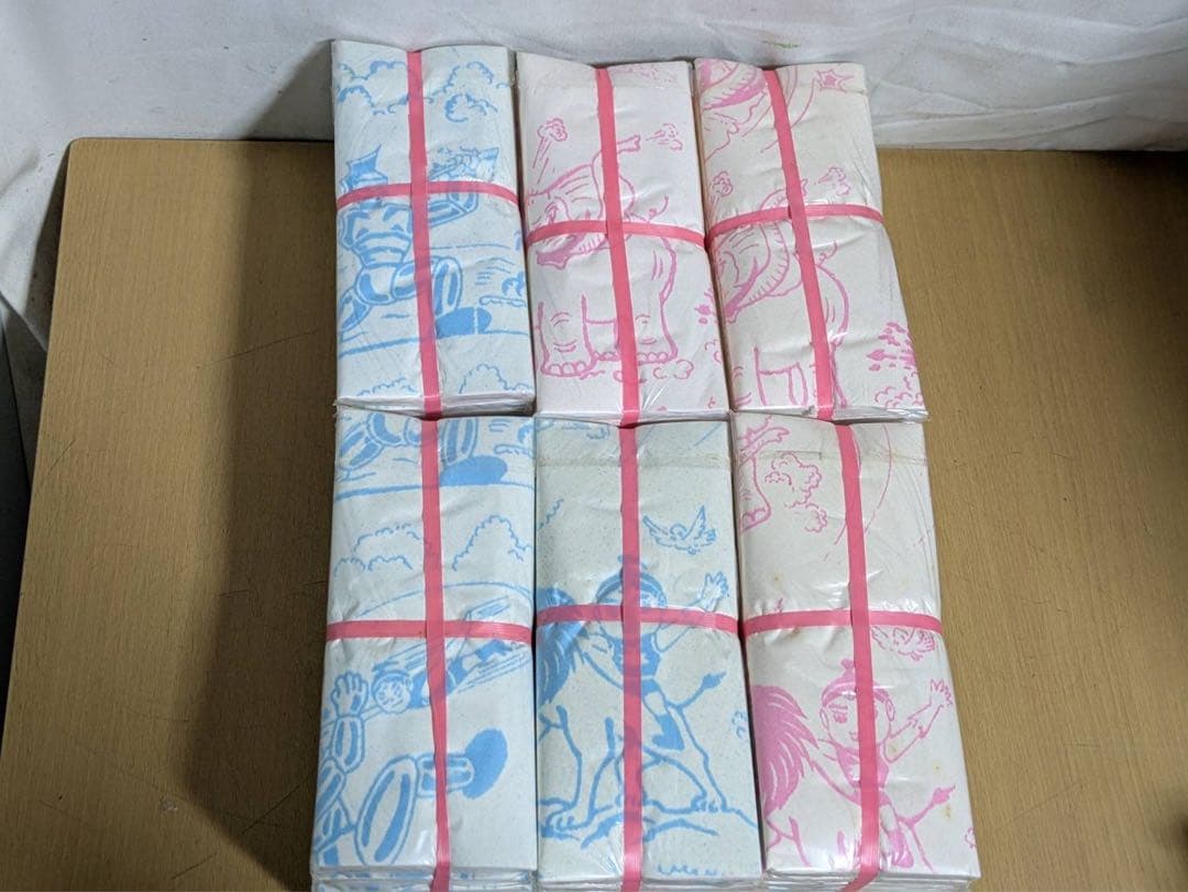 ジャングル　トッピー　模様入化粧紙　当時物　昭和　レトロ