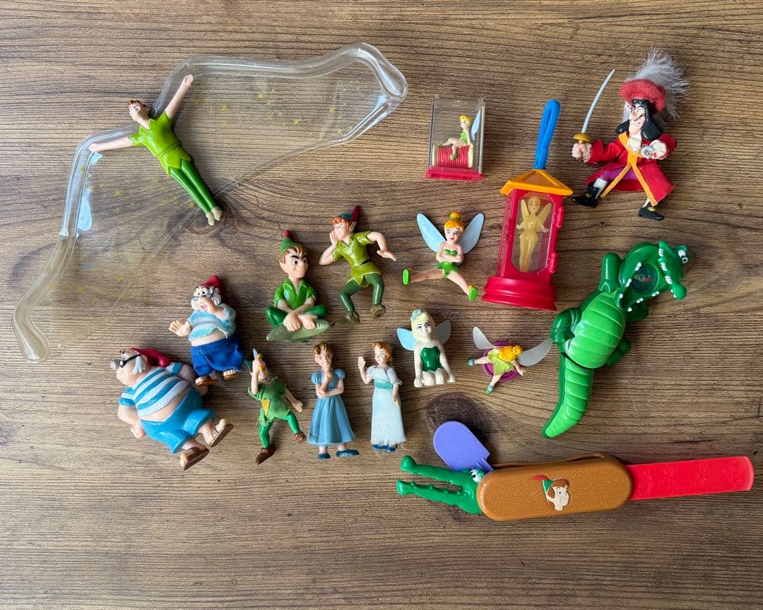 ピーターパン フィギュア16点(30年ぐらい前)