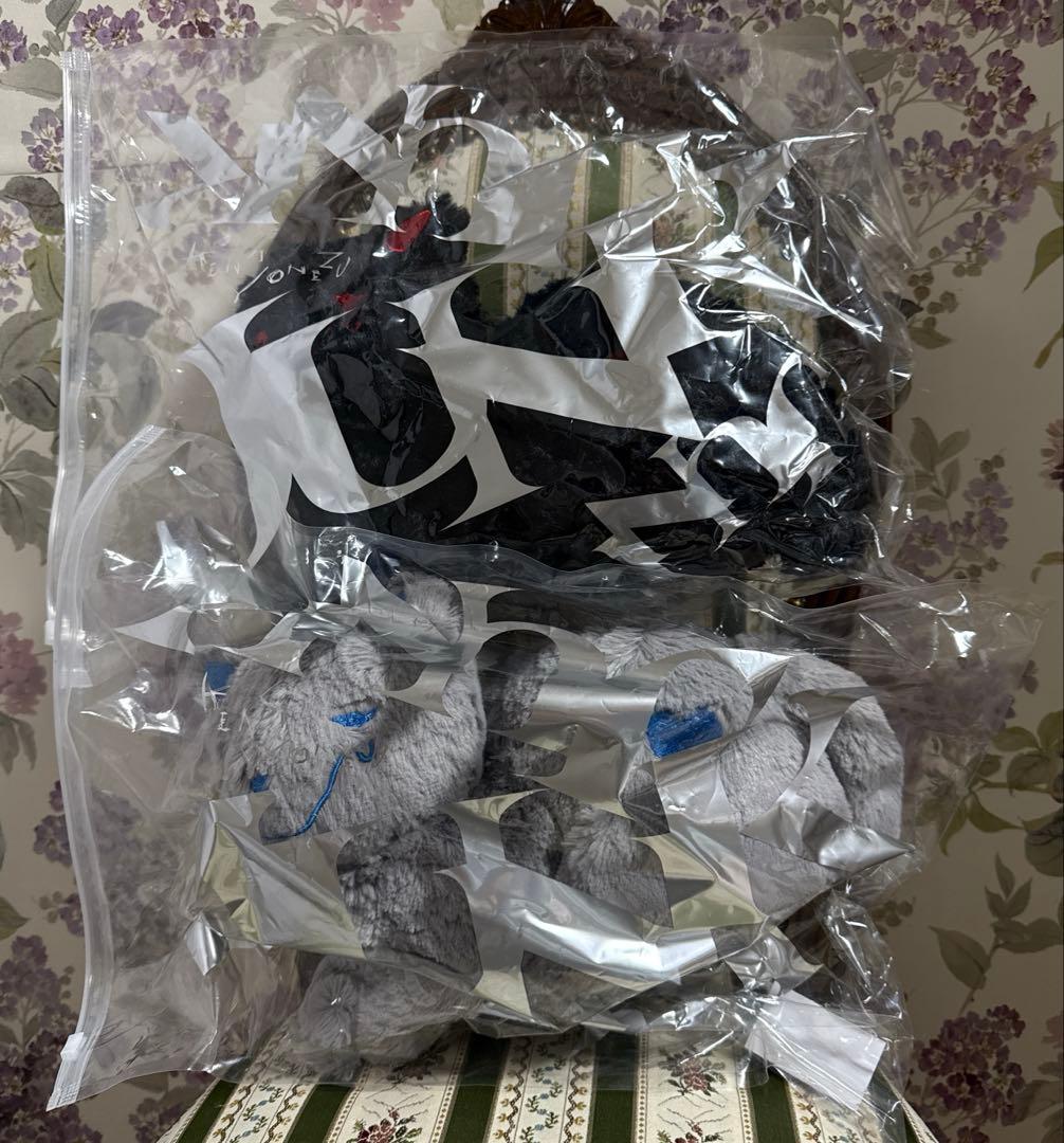 米津玄師 JUNK グッズ リイシューねこちゃん ぬいぐるみ ブラック ベージュ