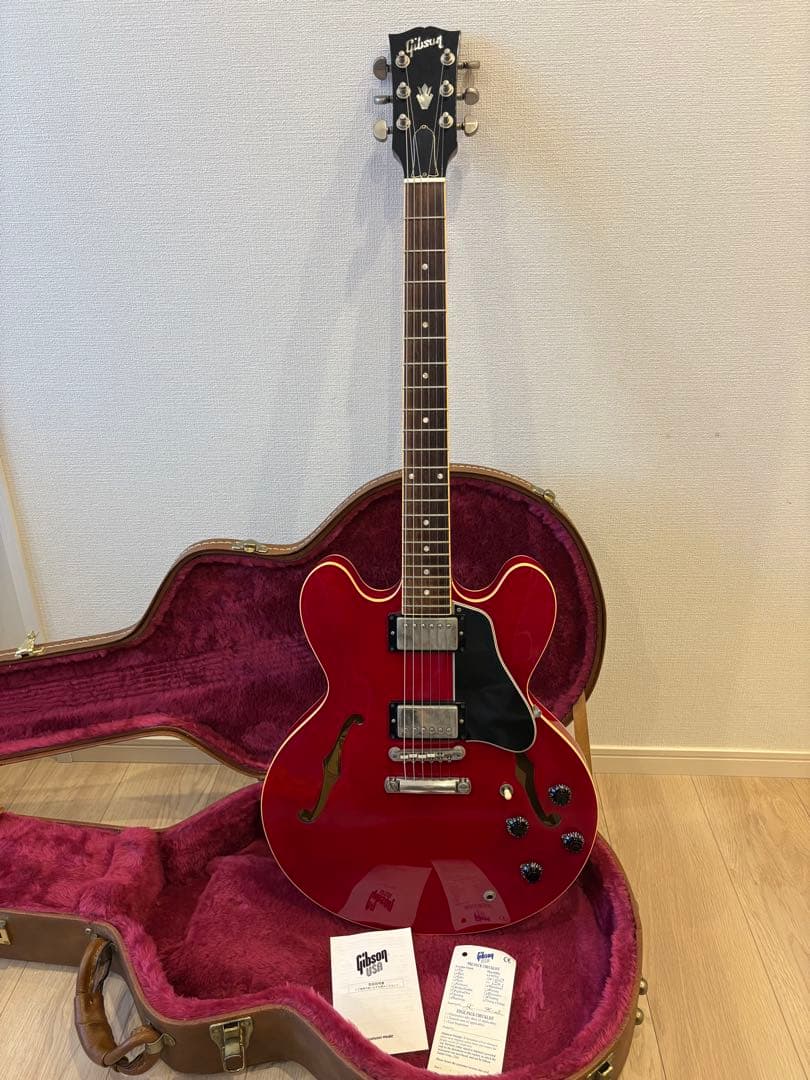 美品！Gibson ES-335 ナッシュビル97年製 ハードケース付