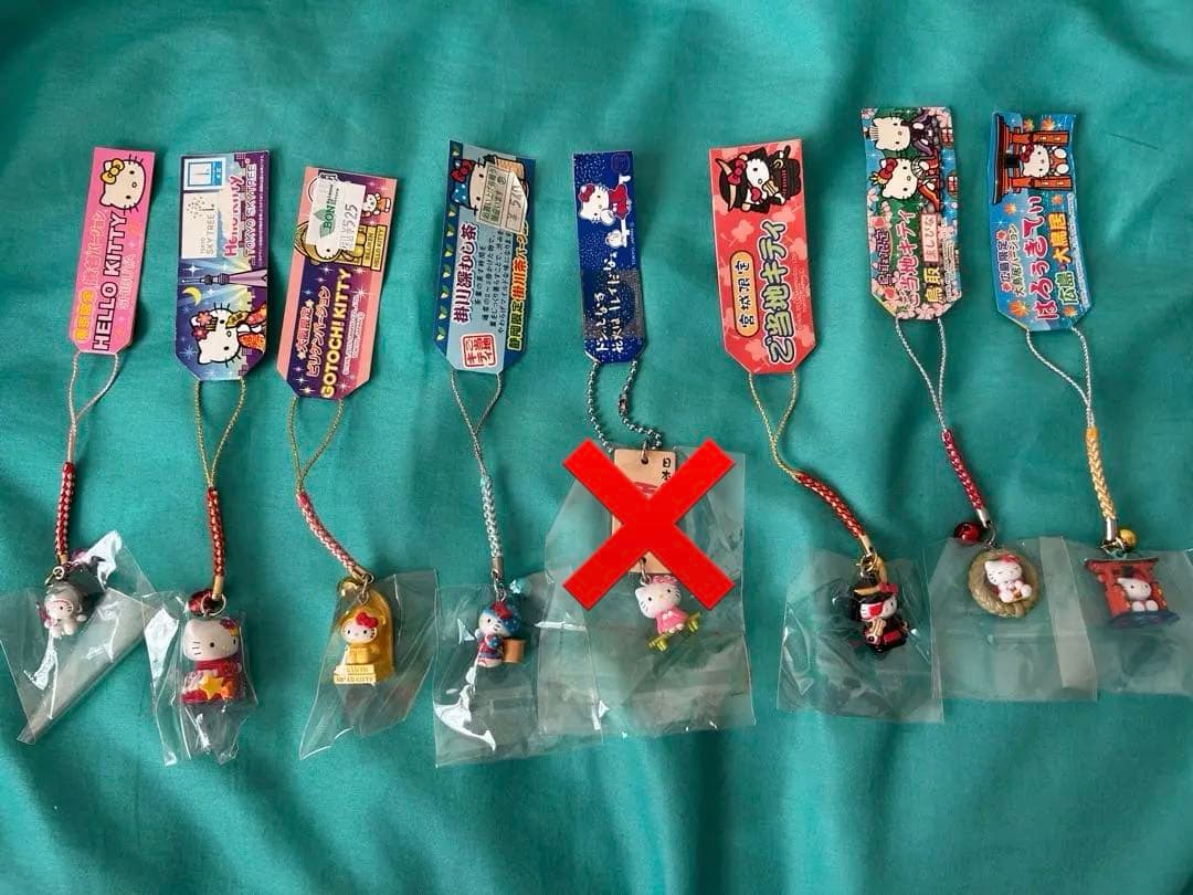 ハローキティ ストラップ セット