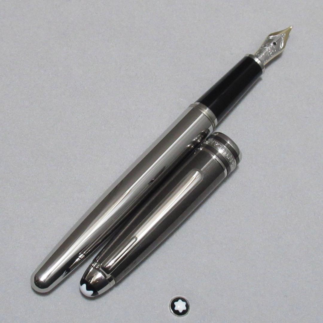 モンブラン 万年筆 145 ソリテール ヘマタイト 3508