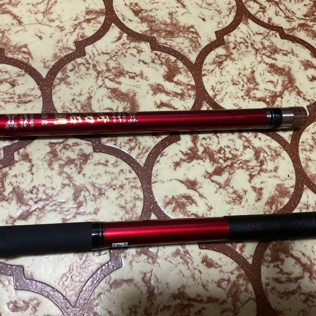 ロッドコム　牙刀石鯛560柔　元竿 #4 保護カバー#5